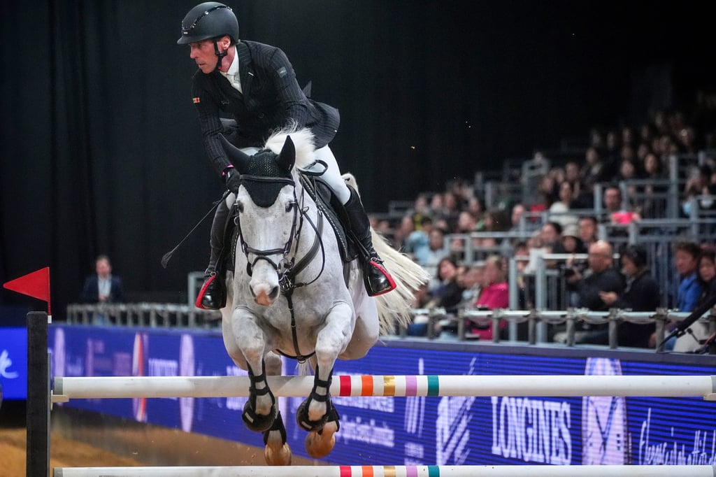 Hans-Dieter Dreher won the Longines Welcome Stakes on Friday. Photo: Elson Li Hans-Dieter Dreher won the Longines Welcome Stakes on Friday. Photo: Elson Li