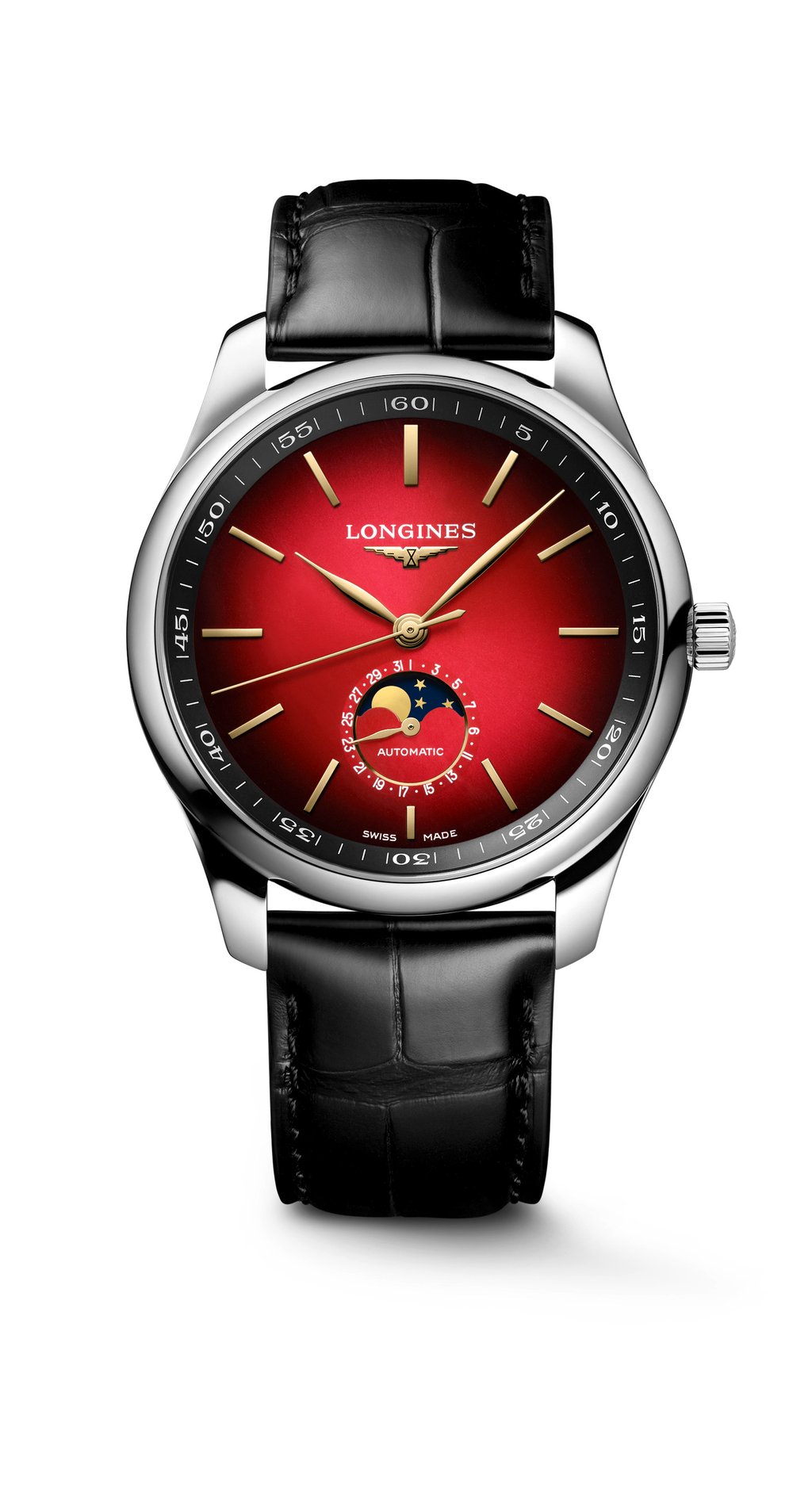 Longines’ Master Collection Year of the Horse watch features a gradient dial. Photo: Handout