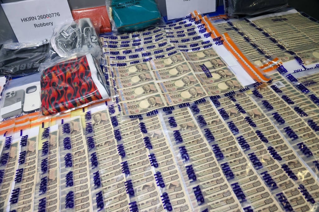 Police have recovered 11 million yen. Photo: Dickson Lee