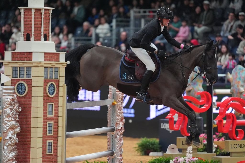 Kevin Staut won the Longines Stakes on the second day of the horse show. Photo: Elson Li