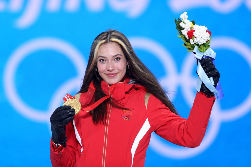 Eileen Gu won two golds and one silver for China at the Beijing 2022 Winter Olympics. Photo: Getty Images Eileen Gu won two golds and one silver for China at the Beijing 2022 Winter Olympics. Photo: Getty Images