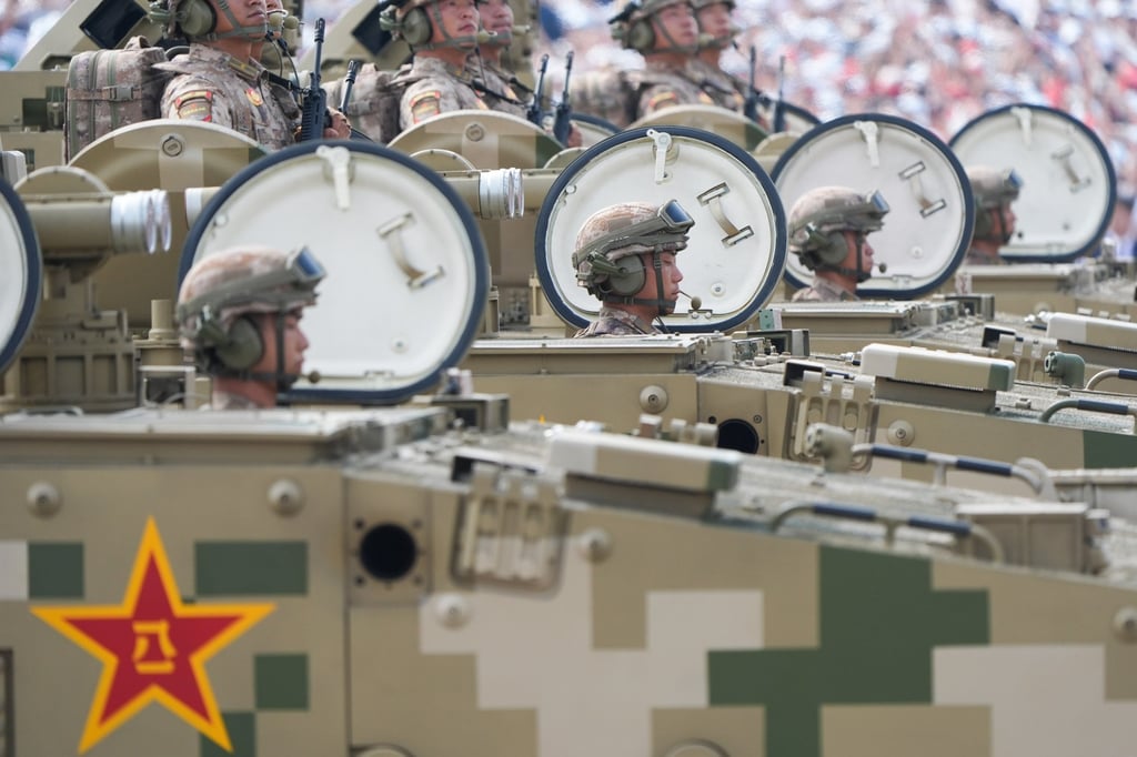 The People’s Liberation Army showcases a variety of weapons during the military parade marking the 80th anniversary of the victory in the Chinese People’s War of Resistance Against Japanese Aggression on September 3, 2025. Photo: Eugene Lee