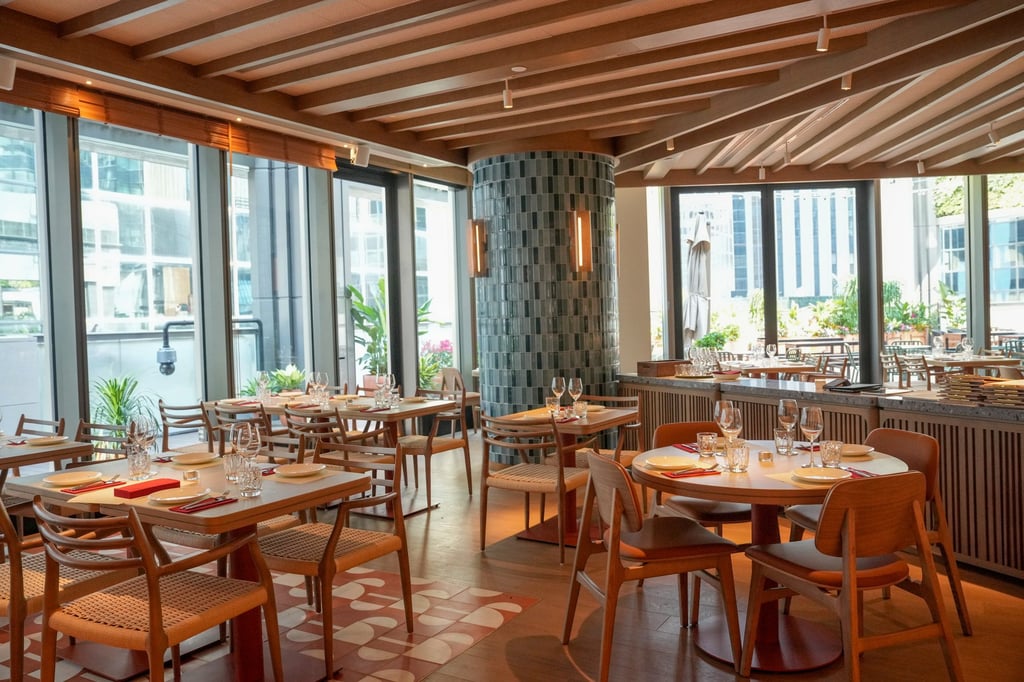 The interior of Aire in Causeway Bay. Photo: May Tse