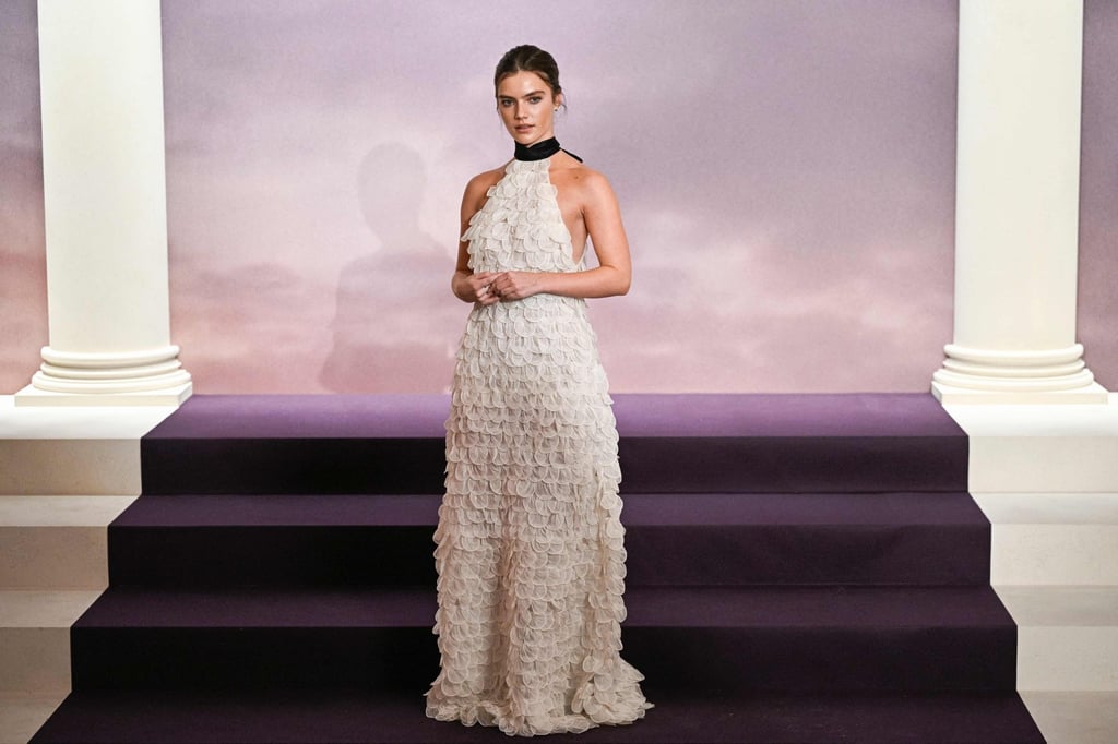 Florence Hunt at the world premiere of Bridgerton season four in Paris, on January 14. Photo: AFP Florence Hunt at the world premiere of Bridgerton season four in Paris, on January 14. Photo: AFP