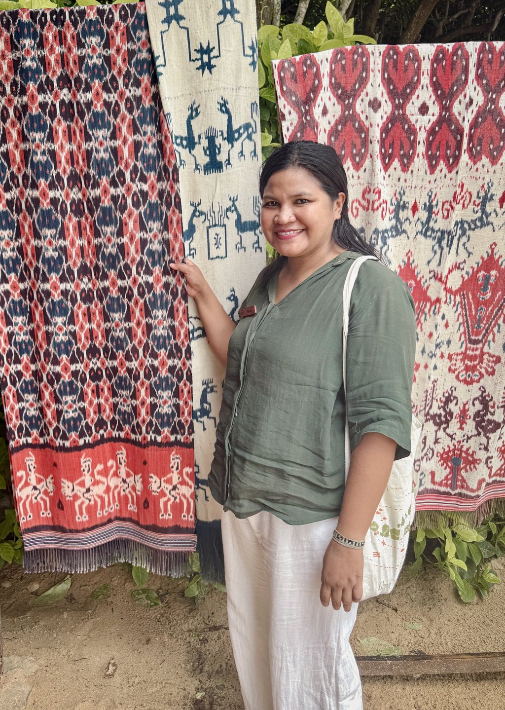 Nina Rambu Rauna is Nihi’s custodian of Sumbanese culture. Photo: Charukesi Ramadurai Nina Rambu Rauna is Nihi’s custodian of Sumbanese culture. Photo: Charukesi Ramadurai