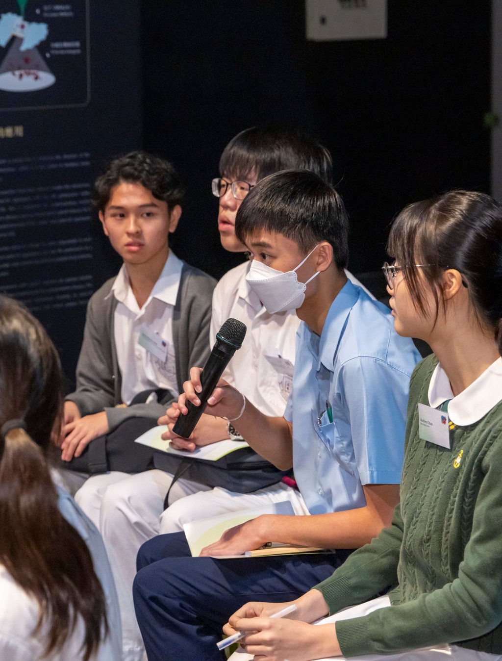 Howard Wan from Hoi Ping Chamber of Commerce Secondary School. Photo: Handout