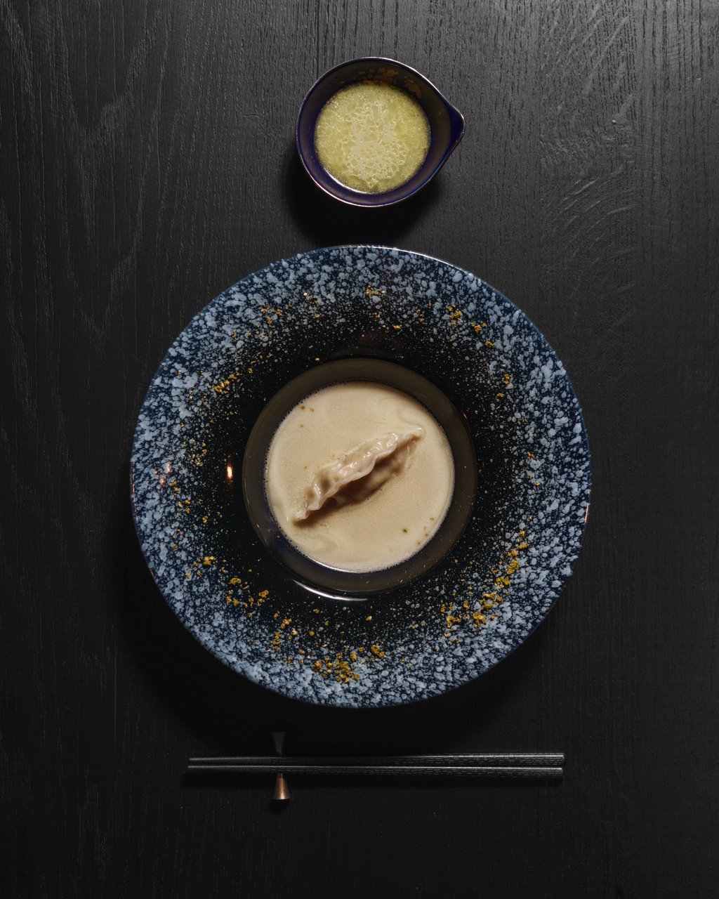 Seafood dumpling in lamb soup at Kyanbasu by Mt. Yotei. Photo: Kyanbasu by Mt. Yotei Seafood dumpling in lamb soup at Kyanbasu by Mt. Yotei. Photo: Kyanbasu by Mt. Yotei