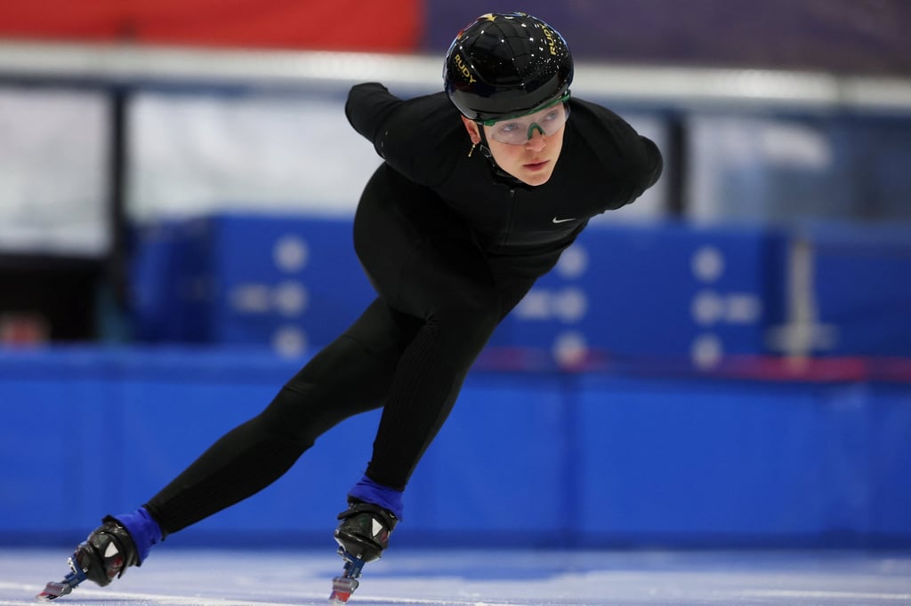 Italy’s Arianna Fontana has the most Olympic medals in the history of short track. Photo: Reuters
