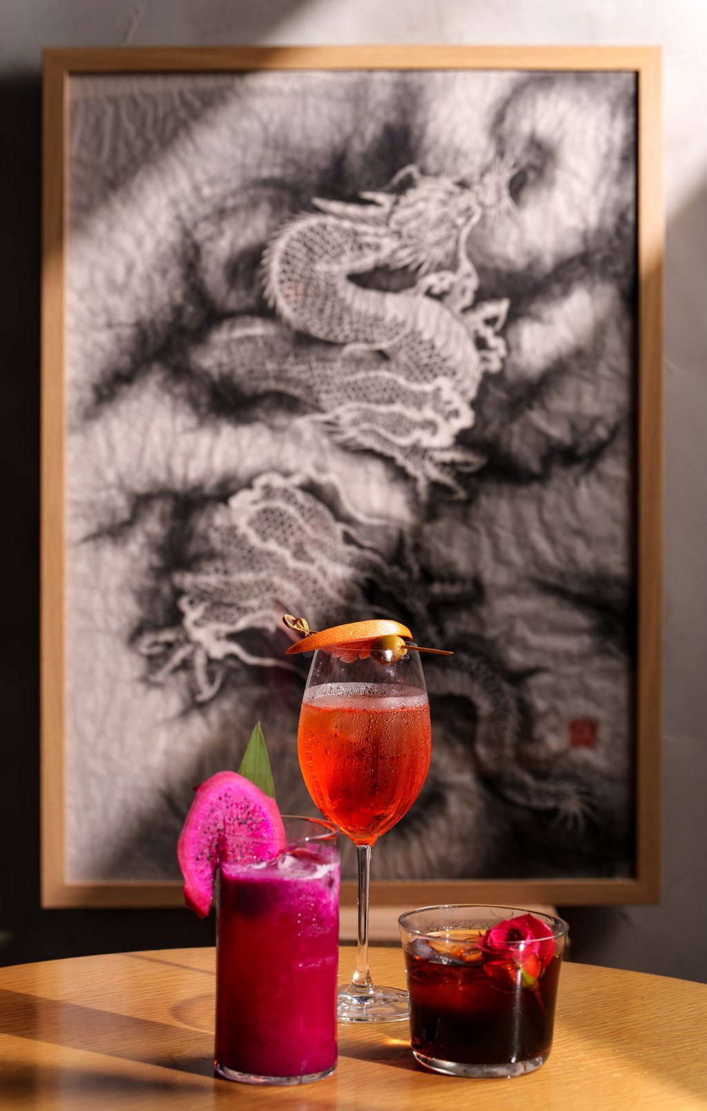 Alibi’s latest cocktail menu highlights the craft of local tattoo artists. Photo: courtesy Alibi