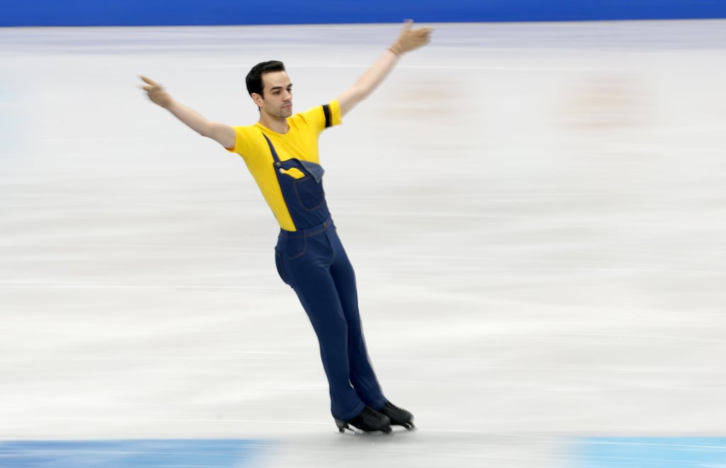 Tomàs-Llorenç Guarino Sabaté of Spain competes in the men’s short program of the ISU European Figure Skating Championships 2026 in Sheffield, Britain, on January 15. Photo: EPA Tomàs-Llorenç Guarino Sabaté of Spain competes in the men’s short program of the ISU European Figure Skating Championships 2026 in Sheffield, Britain, on January 15. Photo: EPA