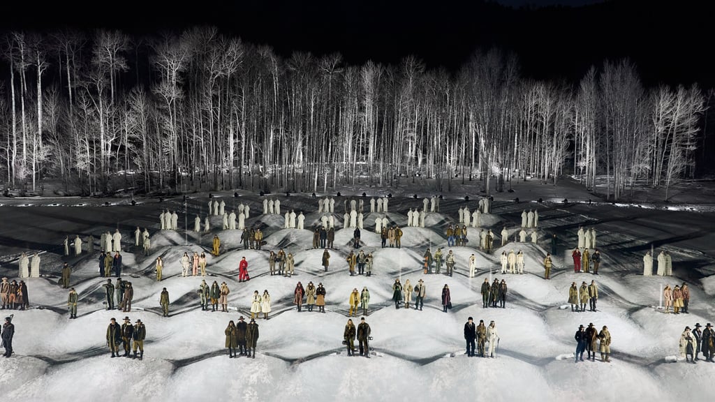 Moncler Grenoble recently presented its fall/winter 2026 collection in Aspen, Colorado. Photo: Handout