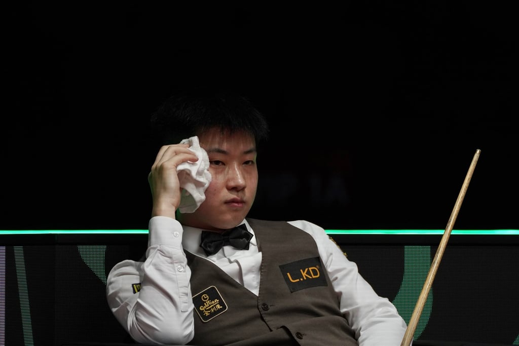 Zhao Xintong produced seven 50-plus breaks to beat Xiao Guodong in their semi-final. Photo: Karma Lo