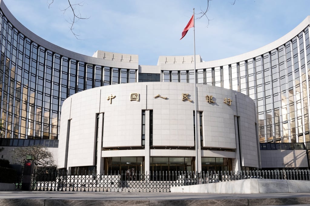 The notice was issued by eight government agencies led by the People’s Bank of China. Photo: China News Service/VCG via Getty Images The notice was issued by eight government agencies led by the People’s Bank of China. Photo: China News Service/VCG via Getty Images