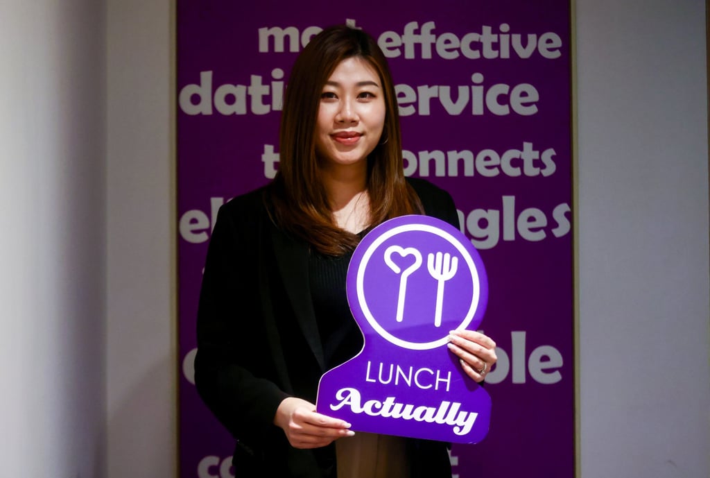 Yvonne Yu is the Hong Kong head of Lunch Actually. Photo: Jonathan Wong