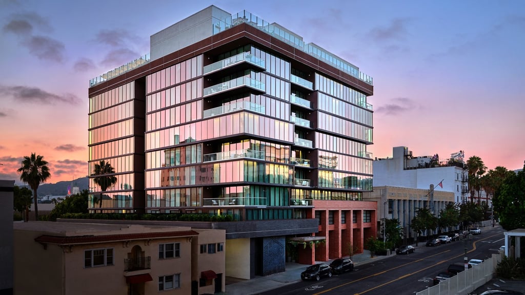 The Hollywood Grande is housed in a modern glass building. Photo: Handout