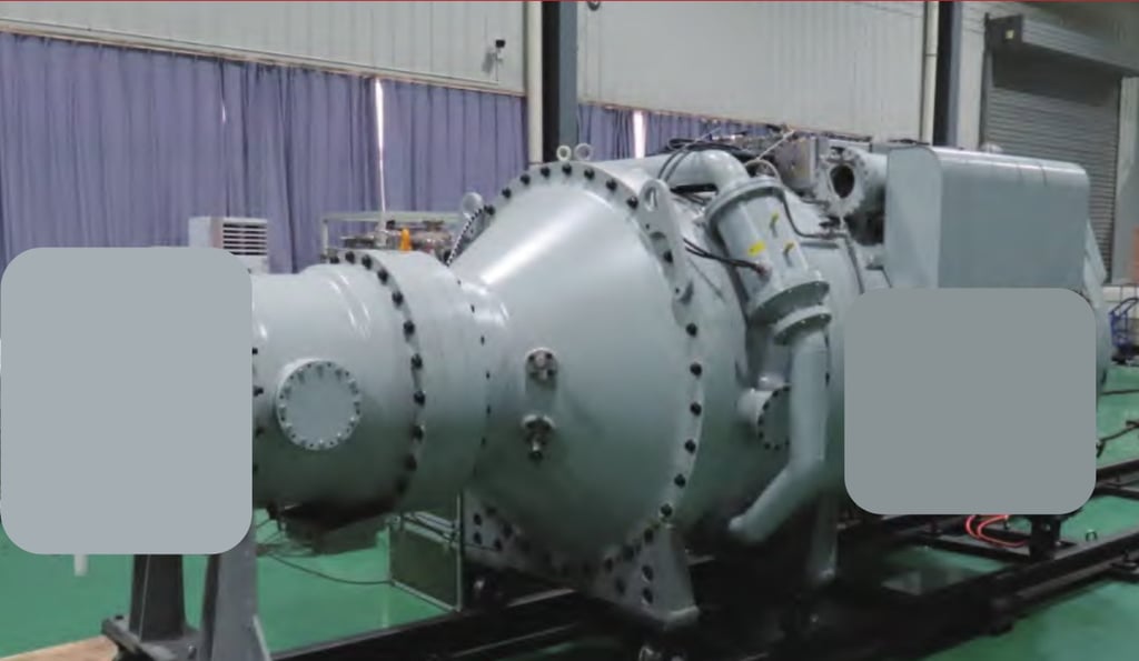The 20-gigawatt Tesla-type pulsed power driver can operate continuously and stably for a minute. Photo: Northwest Institute of Nuclear Technology The 20-gigawatt Tesla-type pulsed power driver can operate continuously and stably for a minute. Photo: Northwest Institute of Nuclear Technology