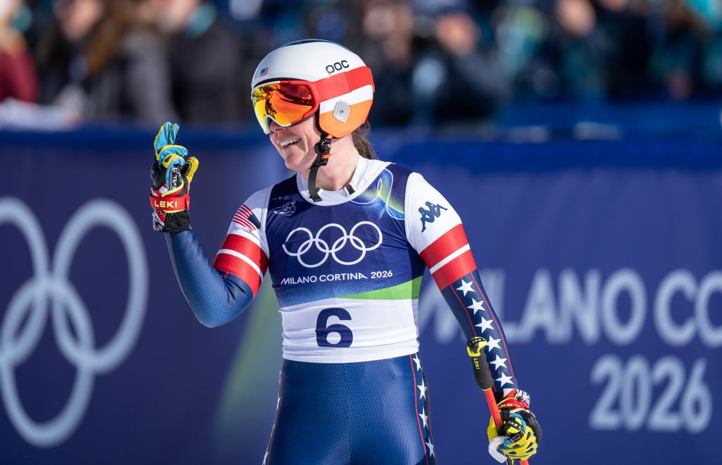 Breezy Johnson has made a stellar comeback in the wake of injury. Photo: Xinhua Breezy Johnson has made a stellar comeback in the wake of injury. Photo: Xinhua