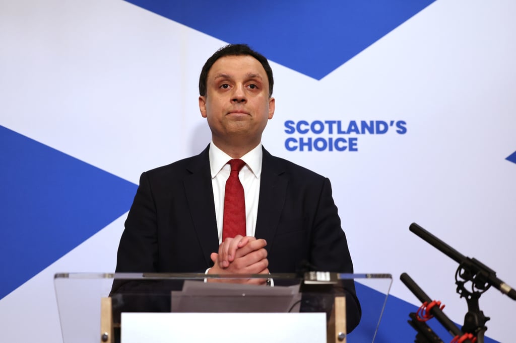 Scottish Labour leader Anas Sarwar. Photo: PA via AP