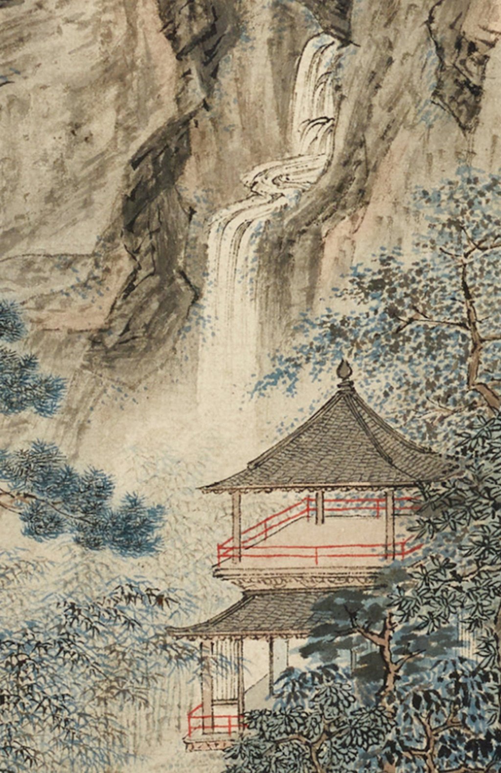 Detail from Spring in Jiangnan by Qiu Ying. Photo: The Paper