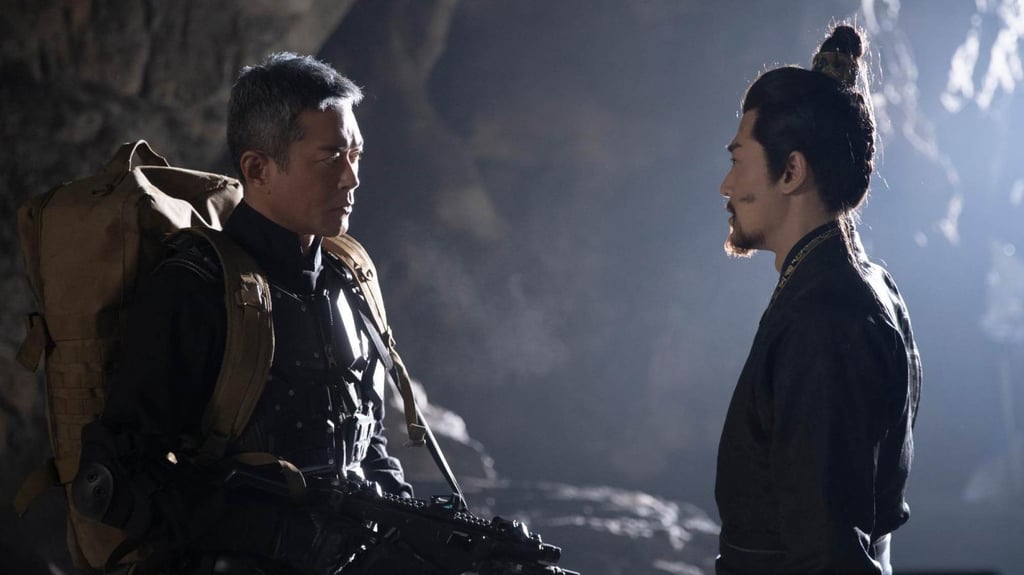 Louis Koo Tin-lok (left) and Raymond Lam Fung in a still from Back to the Past. Photo: One Cool Film Production