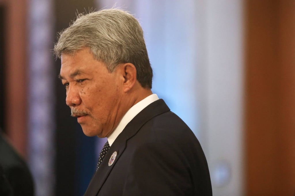 Malaysia’s minister of foreign affairs, Mohamad Hasan, at the Association of Southeast Asian Nations (Asean) Foreign Ministers’ Retreat in Cebu City on January 29. Photo: AFP