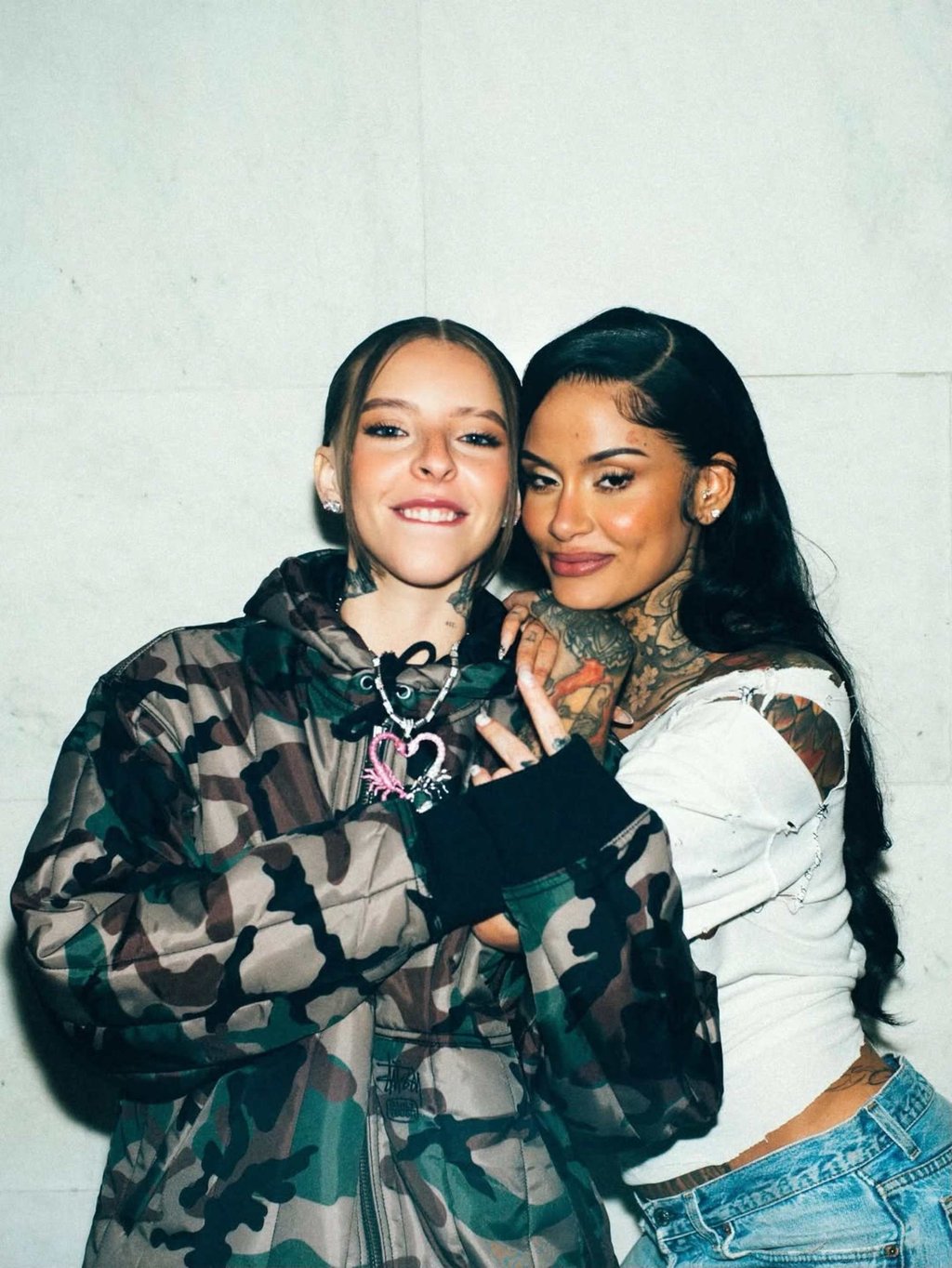 Young Miko (left) pictured with American singer-songwriter Kehlani. Photo: @itsyoungmiko/Instagram Young Miko (left) pictured with American singer-songwriter Kehlani. Photo: @itsyoungmiko/Instagram