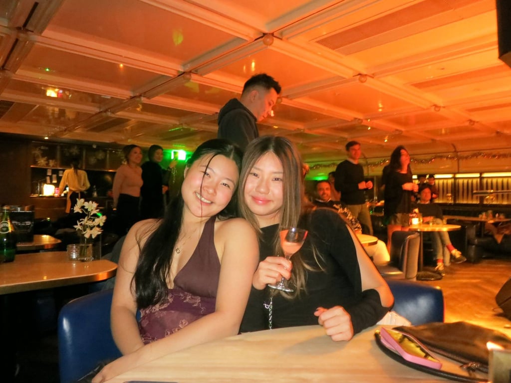 Eloise King (right) says cousin Audrey King “played a key role in my skiing journey”. Photo: Eloise King Eloise King (right) says cousin Audrey King “played a key role in my skiing journey”. Photo: Eloise King