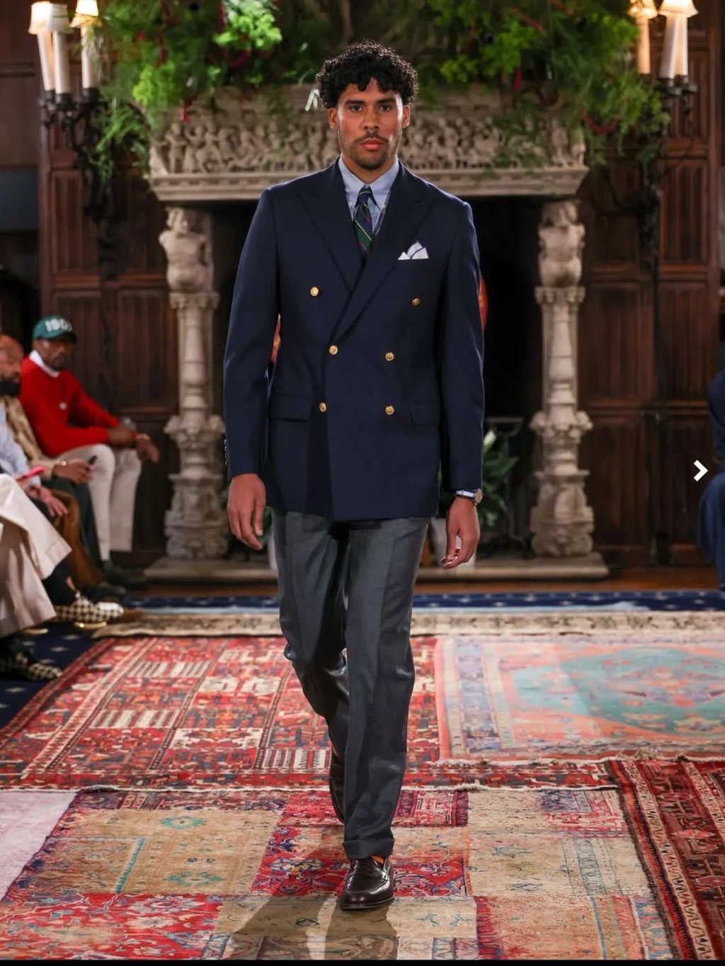 Bernie Martínez Ocasio walking the runway at New York Fashion Week spring/summer 2026. Photo: @mcbernie/Instagram Bernie Martínez Ocasio walking the runway at New York Fashion Week spring/summer 2026. Photo: @mcbernie/Instagram