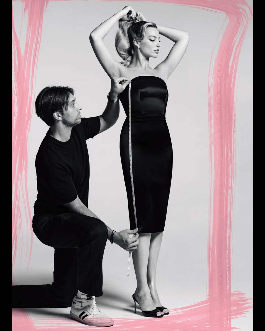 Andrew Mukamal has worked with Margot Robbie for years. Photo: @andrewmukamal/Instagram