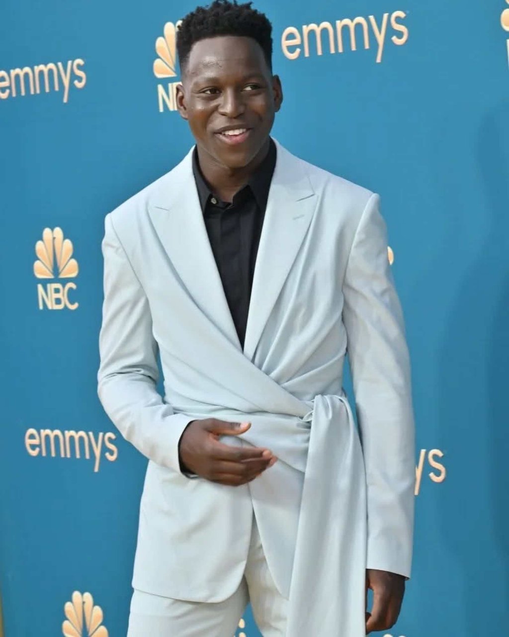 Toheeb Jimoh at the 2022 Emmys. Photo: @toheeb.j/Instagram Toheeb Jimoh at the 2022 Emmys. Photo: @toheeb.j/Instagram