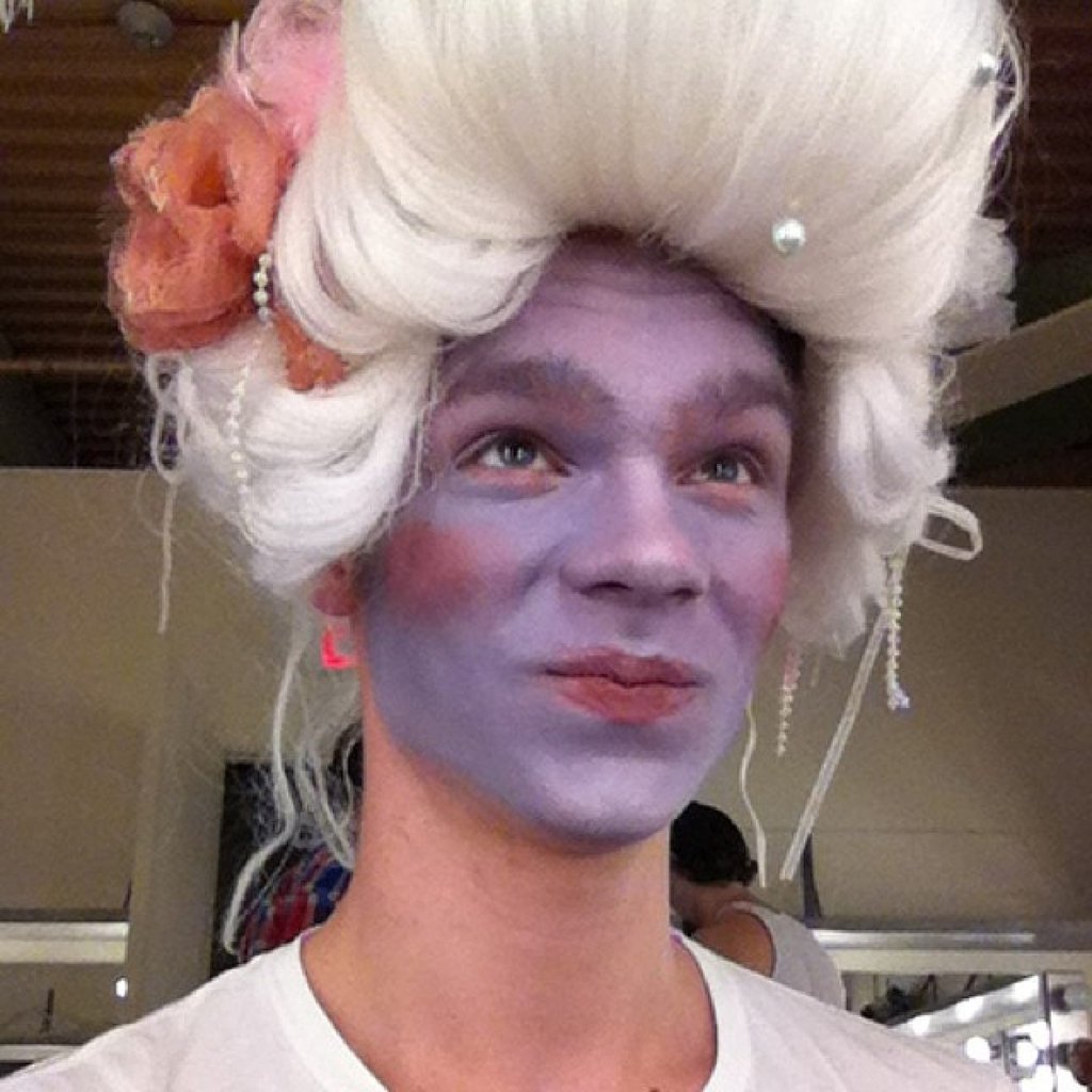 Lucas Iverson started out on the stage. Photo: @lucasiverson_/Instagram Lucas Iverson started out on the stage. Photo: @lucasiverson_/Instagram