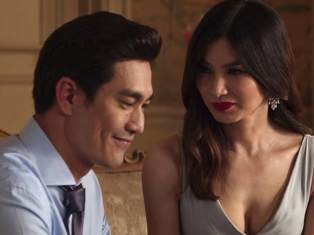 Pierre Png and Gemma Chan. Photo: Warner Bros Pierre Png and Gemma Chan. Photo: Warner Bros