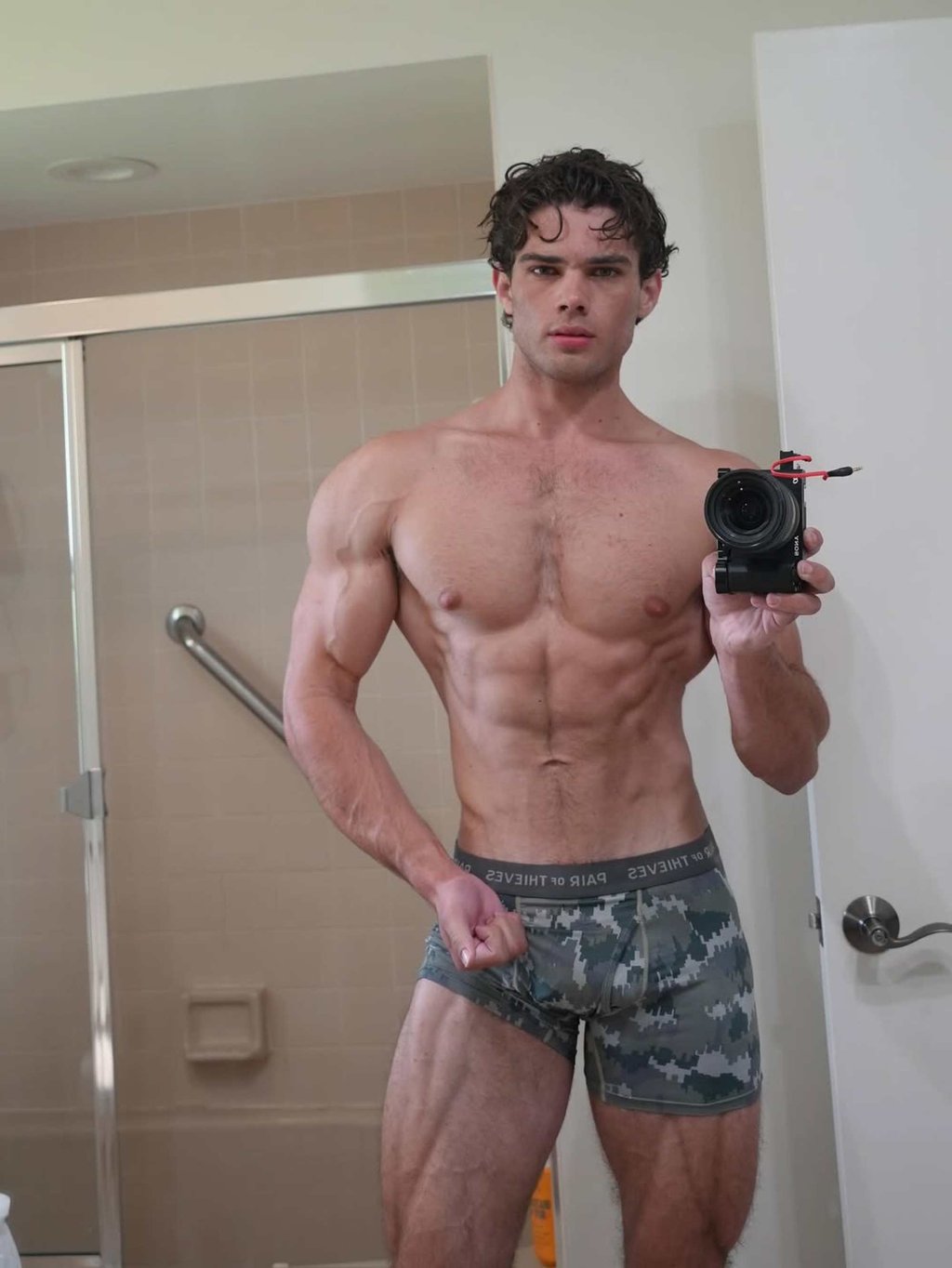 Clavicular’s looksmaxxer journey started at 14. Photo: @clavicular0/Instagram