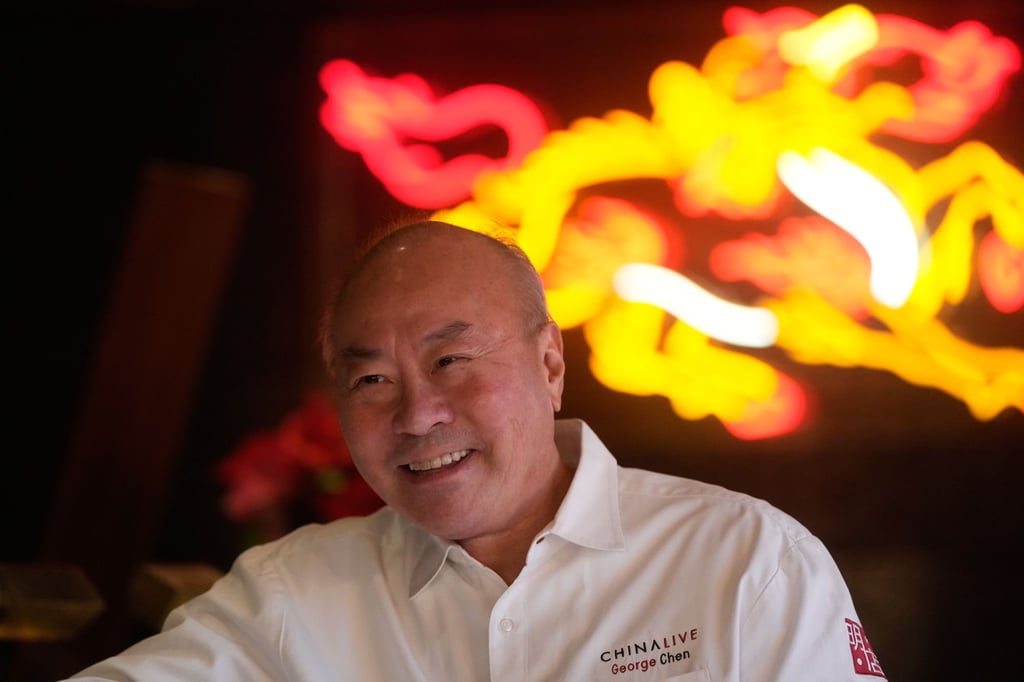 Taiwan-born chef George Chen at his China Live restaurant and bar in San Francisco. The chef has built a reputation for serving Chinese fine dining in the Bay Area. Photo: AP Taiwan-born chef George Chen at his China Live restaurant and bar in San Francisco. The chef has built a reputation for serving Chinese fine dining in the Bay Area. Photo: AP
