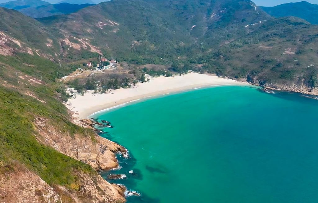 The campers had left the area by the following morning. Photo: Handout