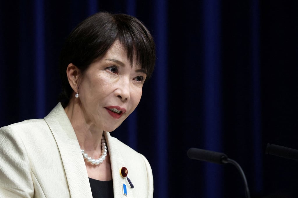 Remarks about Taiwan by Sanae Takaichi, Japan’s prime minister, in November sparked months of tensions between Beijing and Tokyo. Photo: Reuters Remarks about Taiwan by Sanae Takaichi, Japan’s prime minister, in November sparked months of tensions between Beijing and Tokyo. Photo: Reuters