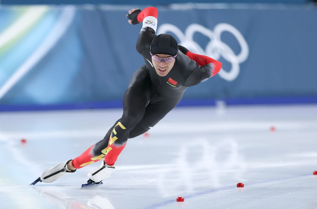 Ning Zhongyan made Olympic history in Milan. Photo: Xinhua Ning Zhongyan made Olympic history in Milan. Photo: Xinhua
