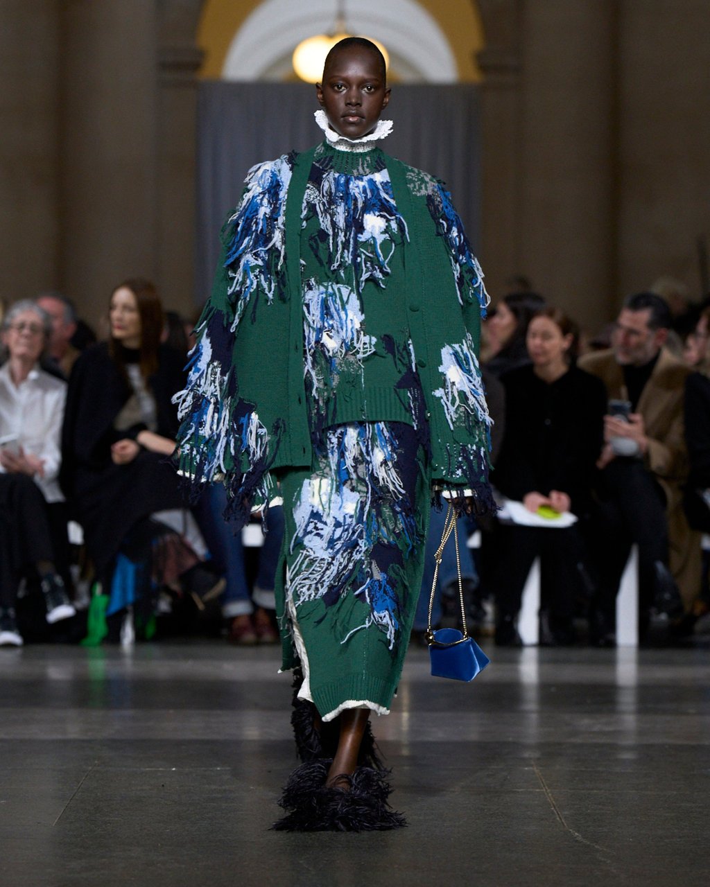 Textured knitwear at Erdem fall/winter 2026. Photo: Handout