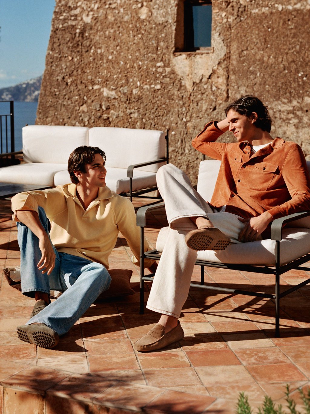 Tod’s spring/summer 2026 collection was shot in Maiori on Italy’s Amalfi Coast. Photo: Handout Tod’s spring/summer 2026 collection was shot in Maiori on Italy’s Amalfi Coast. Photo: Handout