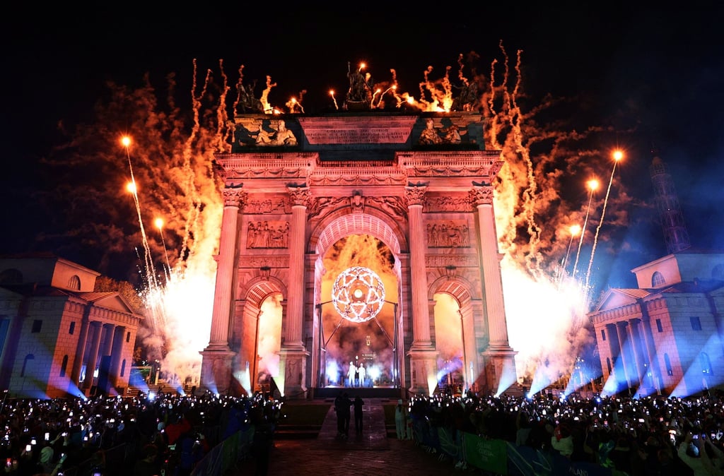 The opening ceremony of Milano Cortina 2026 Winter Olympics. Photo: Reuters The opening ceremony of Milano Cortina 2026 Winter Olympics. Photo: Reuters