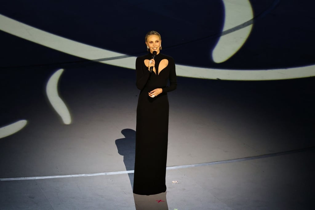 Charlize Theron speaks at the opening ceremony. Photo: EPA Charlize Theron speaks at the opening ceremony. Photo: EPA