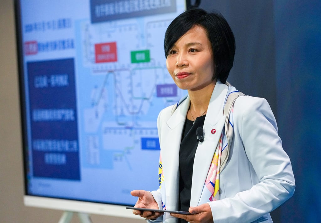 Cheris Lee Yuen-ling, deputy director of the operating and metro segment at the MTR Corp. Photo: Jelly Tse