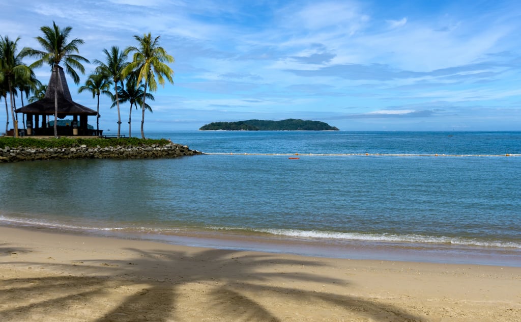 A beach in the Malaysian state of Sabah, which lies near the Pacific Ring of Fire. Photo: Shutterstock
