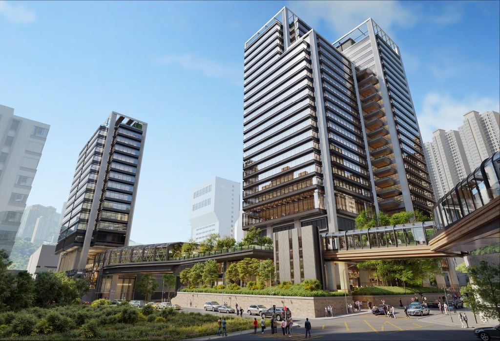 An artist’s impression of the Lee Garden Eight commercial complex in Causeway Bay Photo: Handout