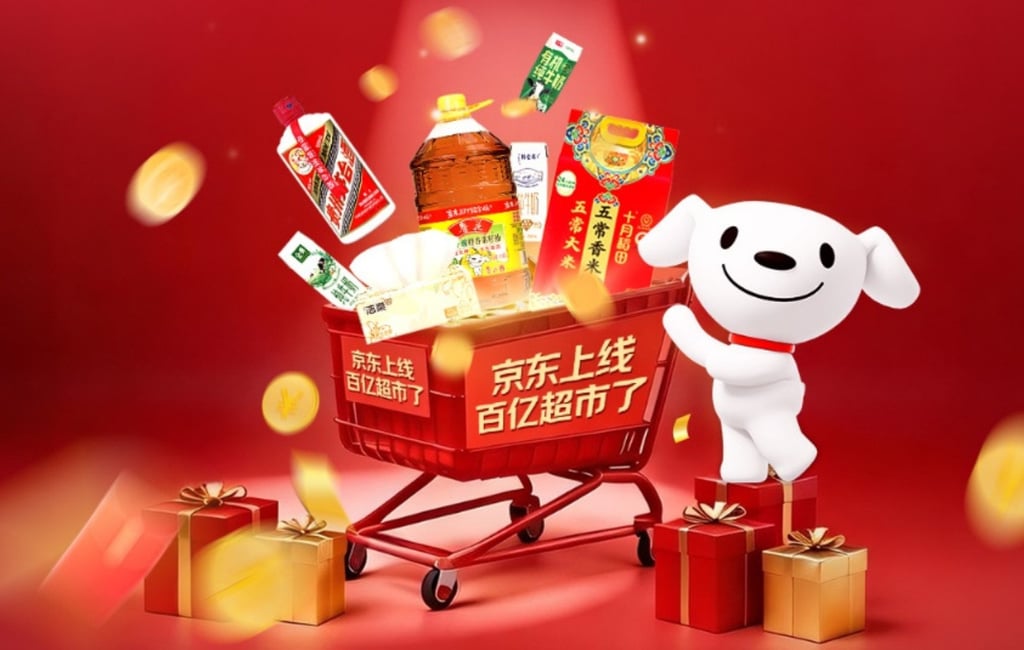 JD.com said the subsidy would cover products on its Billion-Yuan Supermarket channel. Photo: Handout JD.com said the subsidy would cover products on its Billion-Yuan Supermarket channel. Photo: Handout