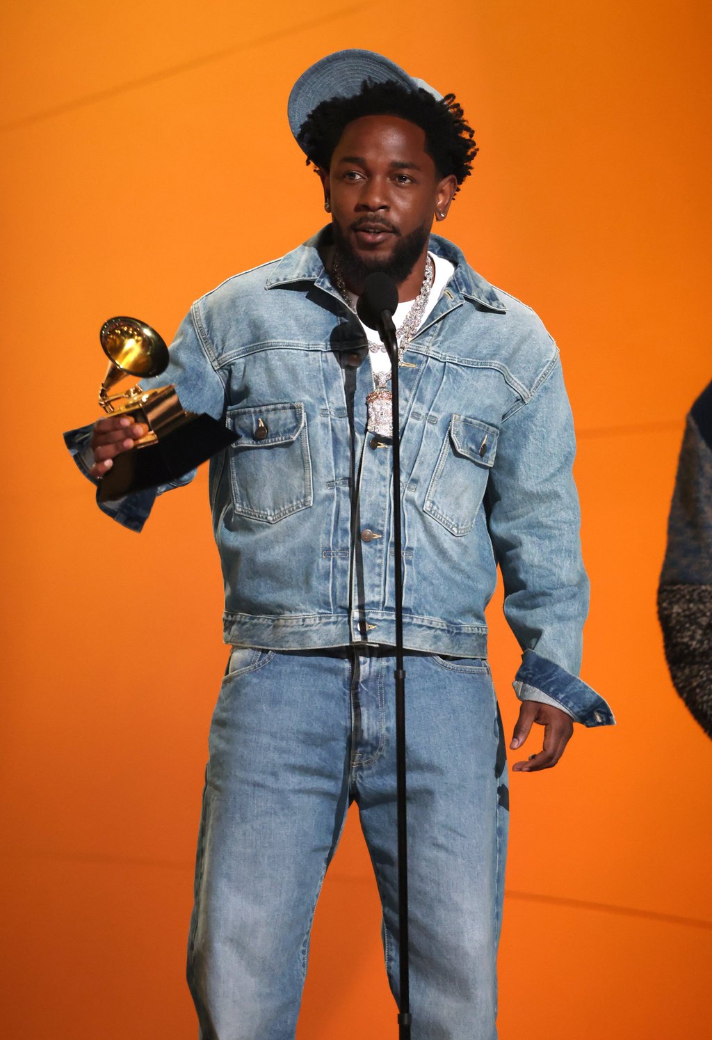 Kendrick Lamar accepts his Grammy for hit song “Not Like Us” in February 2025. Photo: Getty Images Kendrick Lamar accepts his Grammy for hit song “Not Like Us” in February 2025. Photo: Getty Images