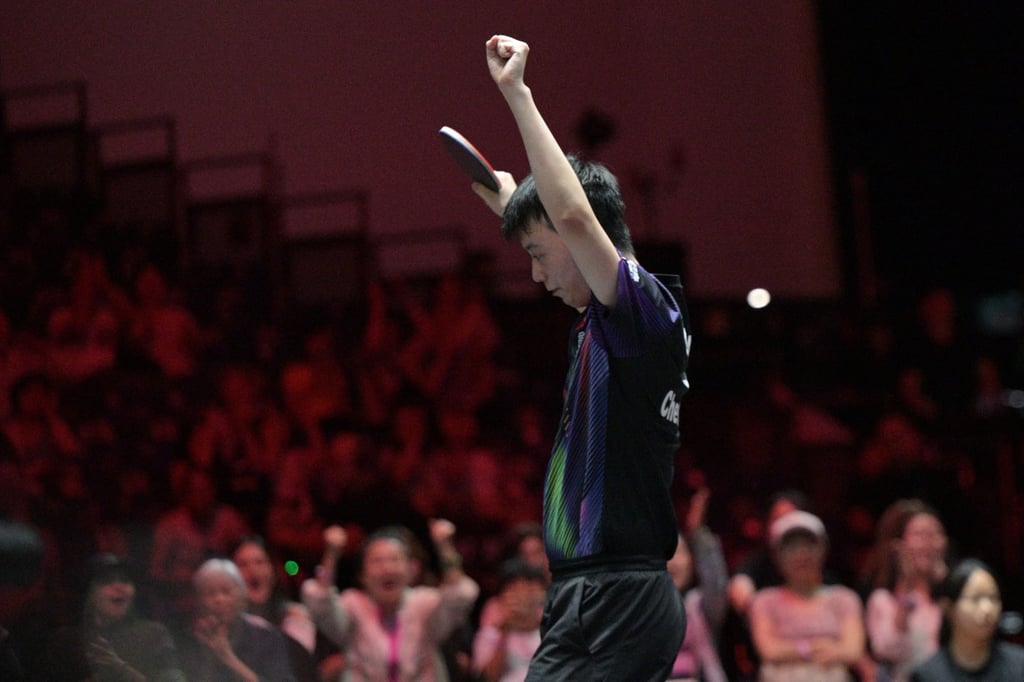 China’s Chen Yuanyu stunned world No 2 Hugo Calderano of Brazil to reach the last eight. Photo: Xinhua