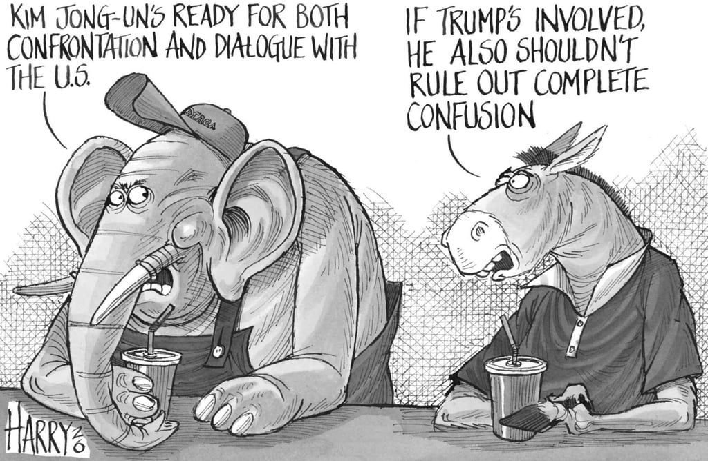 Illustration: Harry Harrison Illustration: Harry Harrison