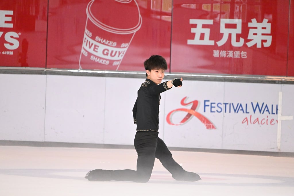 Figure skater Jarvis Ho is aiming for the next Olympics after competing at the Four Continents. Photo: HKSU