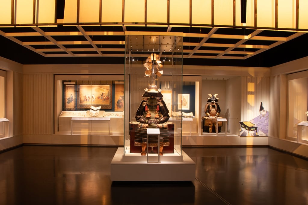 Exhibits on display at the “Samurai” exhibition. Photo: The Trustees of the British Museum